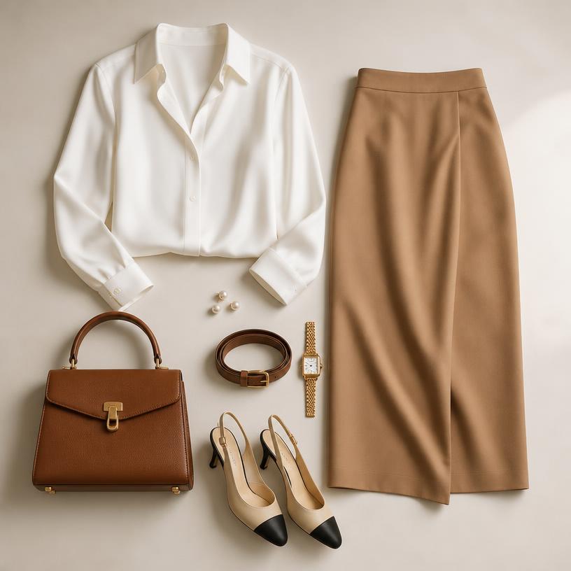 Look completo de estilo clássico