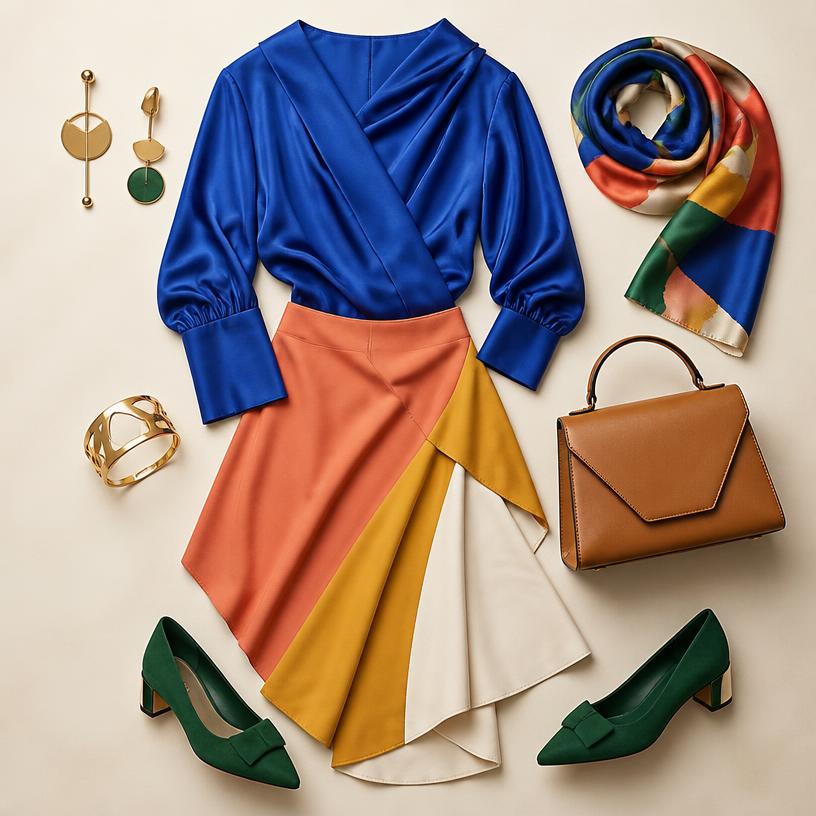 Look completo de estilo criativo